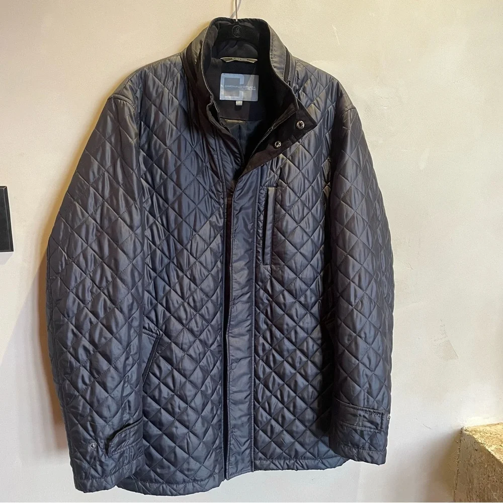 Men’s Lightweight Hooded Quilted Parka Jacket by Cardinal of Canada - Picture 15 of 16